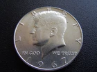 1967 Kennedy Half Dollar Coin (#28)