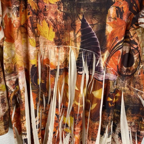 Live and Let Live Top Damen orange Gr. 3X Halloween Kürbis verziert - Bild 7 von 9