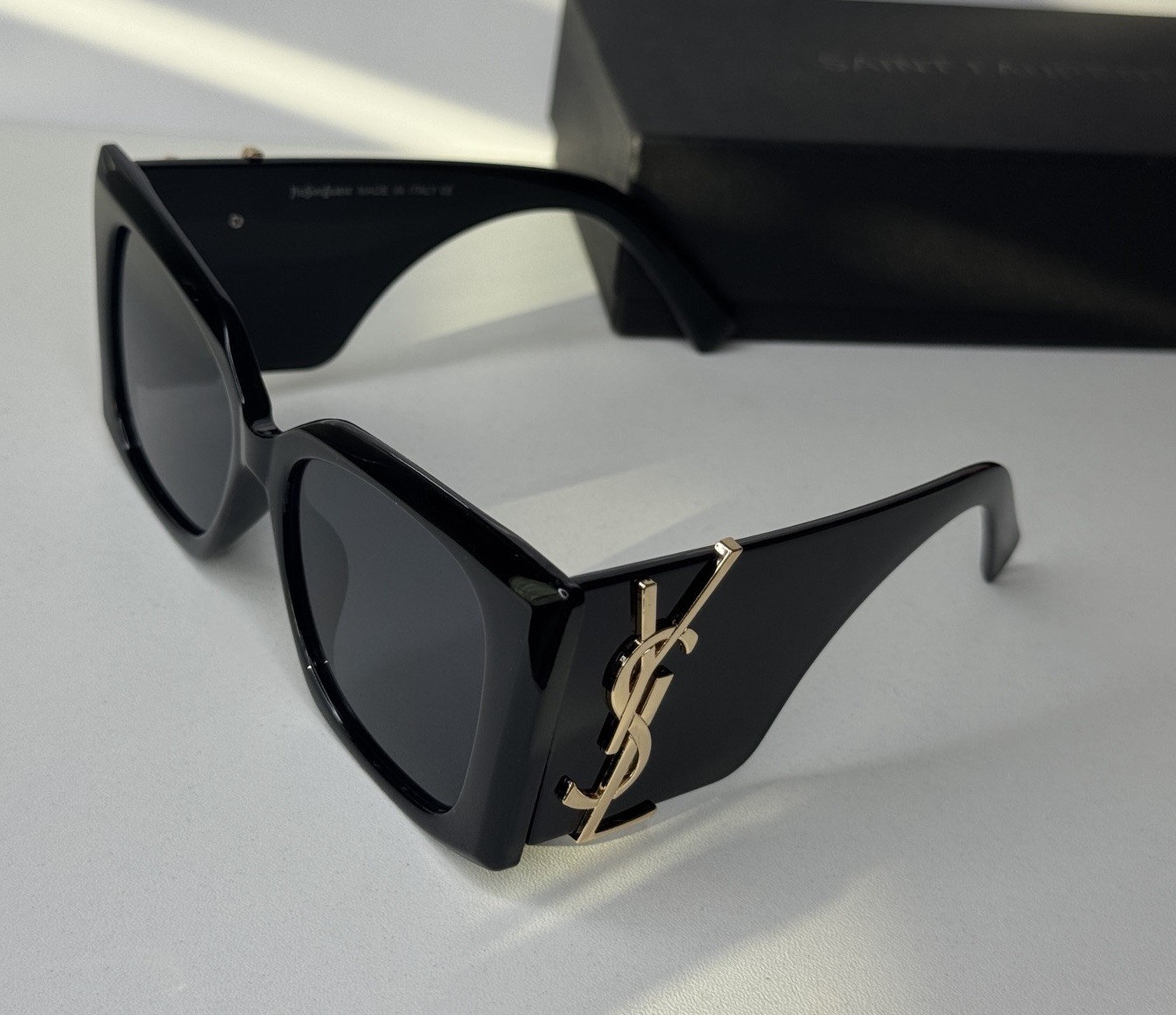 SAINT LAURENT occhiali da sole ysl 119 blaze sl m119 oro