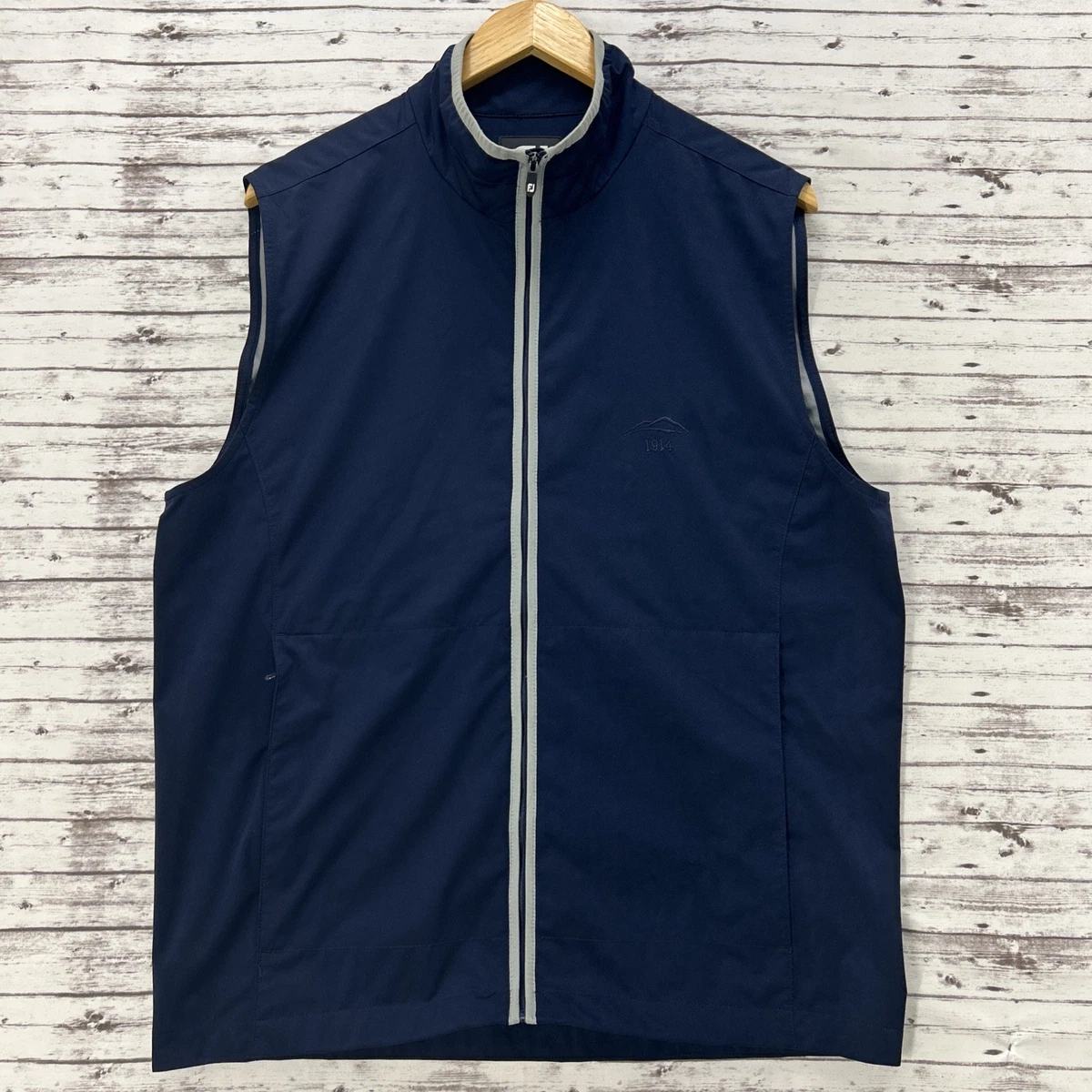 Footjoy, Homme, Coupe-vent Full Zip Marine - La maison du golfeur