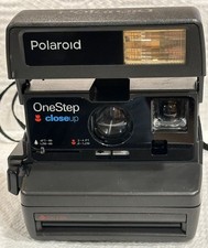 Vintage Polaroid Onestep Closeup 600 Instant Film Camera used