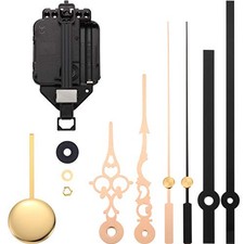 Quartz Pendulum Clock Movement DIY Movement Kits with 2 Pairs Hands and