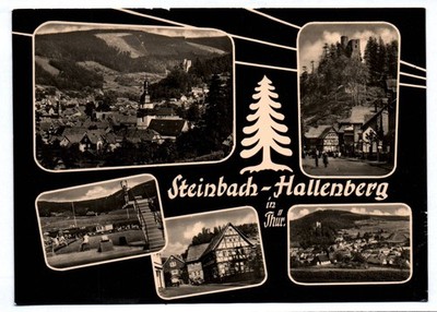 Ak Steinbach Hallenberg in Thüringen 1964
