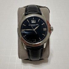 Reloj suizo Raymond Wiel Tradition Geneve para hombre 5576-ST nuevo con etiquetas