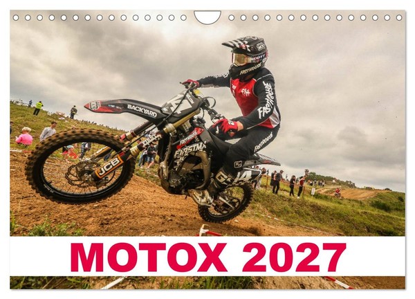 "Calendar 2027 · US Version · Motox 2027 (Wall Calendar 2027 12\" × 8\" Landscape),"-image