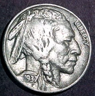 1937 BUFFALO NICKEL........MIN. BID .01 & NO RESERVE!