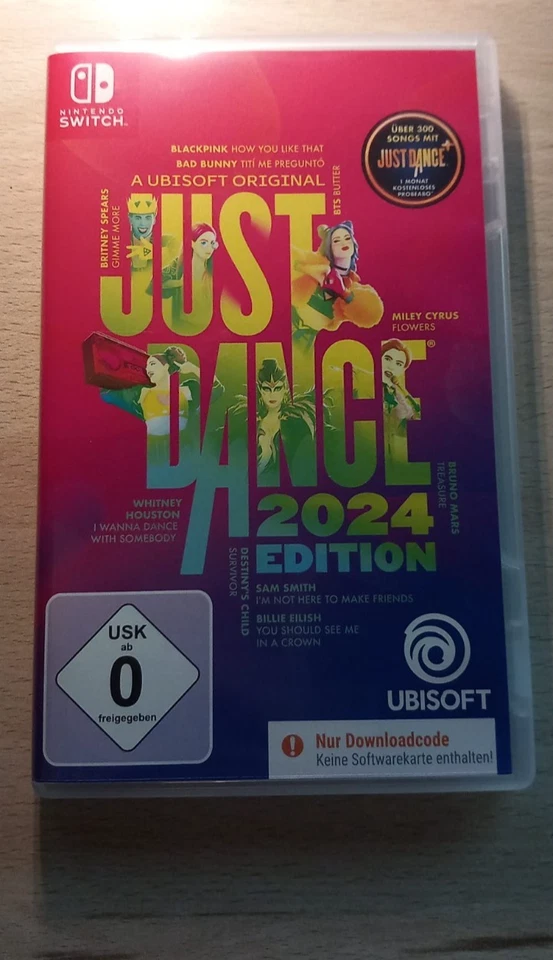 HÜLLE !!! Just Dance (Nintendo Switch, 2024) nur die Hülle - Bild 1 von 2