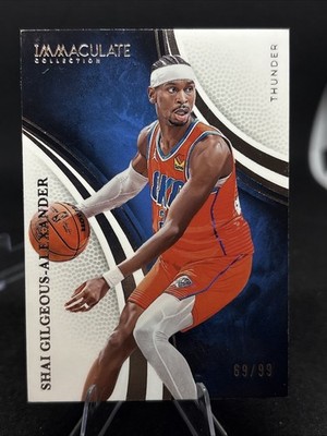 2024-25 Panini Immaculate Collection - Shai Gilgeous-Alexander /99 Thunder #4