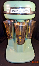 Hamilton Beach 3 Head 940 aka 40DM Triple Mixer Milkshake Maker Jadeite Green