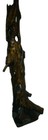 Unique Home Garden Decor Gorgeous Wood Grain Epoxy Resin Coated Art Handmade... — photo 2