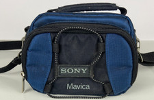 Sony Mavica Soft Camera Bag Carrying Case Zippers & Shoulder Strap Photography