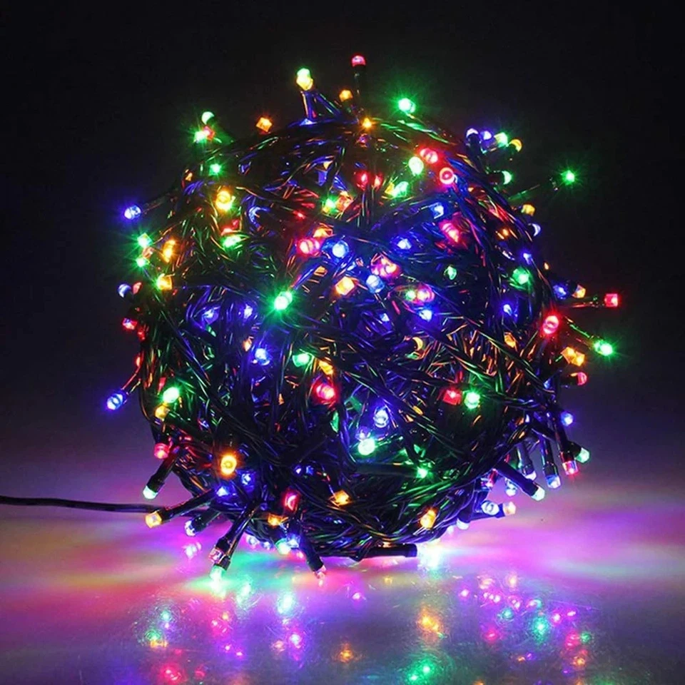 Christmas Holiday 200 LED 66 Ft Fairy Tale String Lights 8 Lighting Mode Plug-in - Image 4 of 4