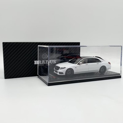 ALMOST REAL 1/43 Brabus 900 Mercedes Maybach S-Class White Model Car Damaged