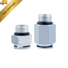 Automatic Transmission Cooler Line 2.56 inches x 2.83 inches,  Silver