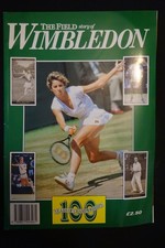 THE FIELD Story of WIMBLEDON   100 Years of Championships  1877-1986