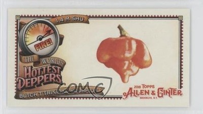 2018 Allen & Ginter World's Hottest Peppers Minis Butch T Trinidad Scorpion sh7