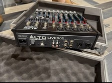Alto Live 802 Mixing Console 8 Channels Stage Mixer - Black