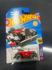 Hot Wheels 2026 NEW Case N Mickey Mouse Car LC Free Protector