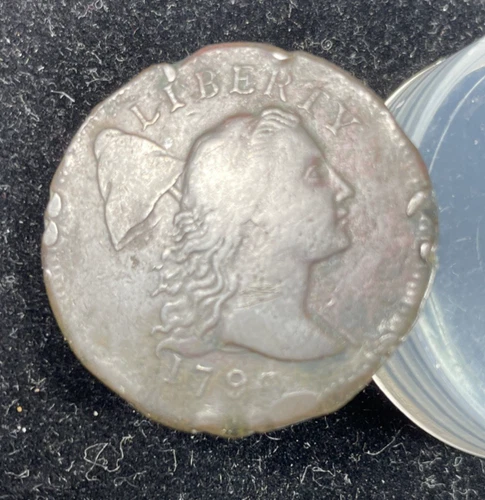 1796-P Large Cent — photo from the most recent tracked eBay sale
