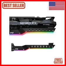 Elegant GPU Support Arm with RGB LED – Keep Your Graphics Card Secure & Stylish