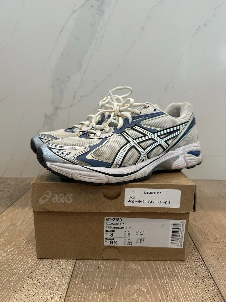 ASICS GT 2160 Cream Denim Blue for Sale | Authenticity Guaranteed