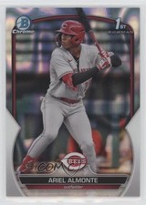 2023 Bowman Chrome Prospects Lava Refractor 328/399 Ariel Almonte #BCP-78 07b3