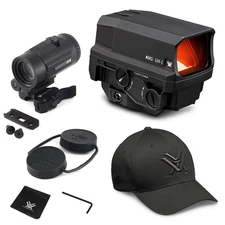 VORTEX AMG UH-1 Gen II Holographic Sight with Micro 3X Magnifier & FlexFit Cap