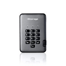 iStorage diskAshur PRO2 256-bit 4TB USB 3.1 secure encrypted hard drive IS-DAP2-