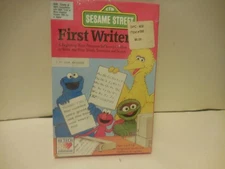 Sesame Street First Writer: A Beginning Word Processor for Children Vintage IBM