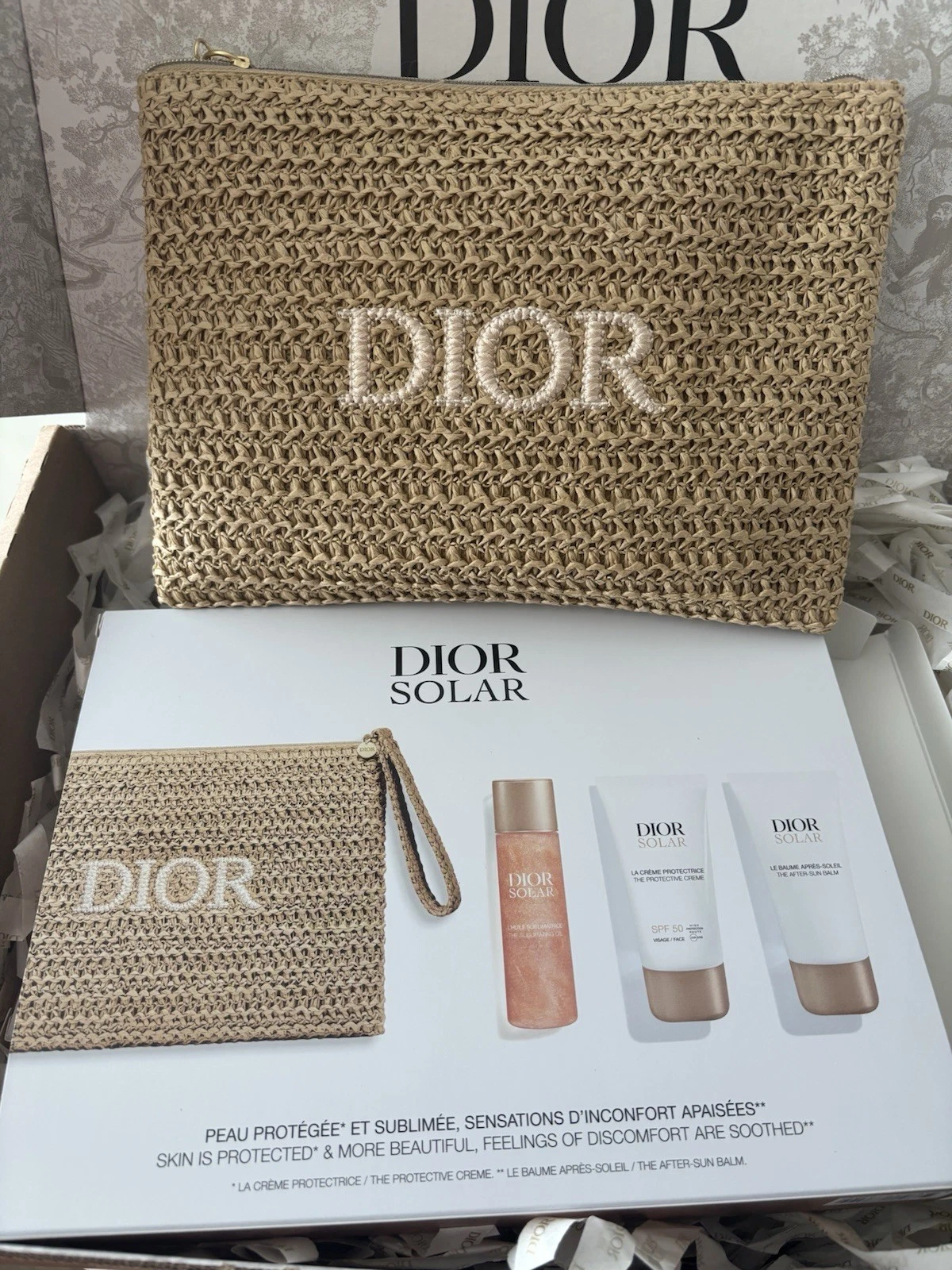 Ensemble soin et protection solaire Dior Solar Escape Essentials 2025