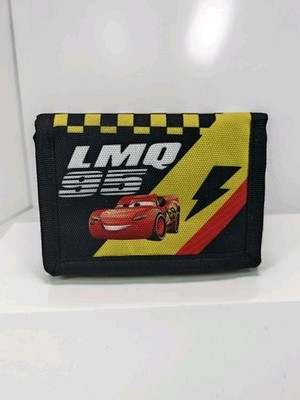 Disney Pixar Cars Lighting McQueen Kids Trifold Wallet LMQ 95