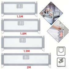 150/180/190/200 cm Adjustable Height Bed Rail Safety Guards Protection UK