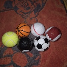PGA TOUR Novelty Golf Balls X 6