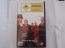 Snatch movie Video Cassette