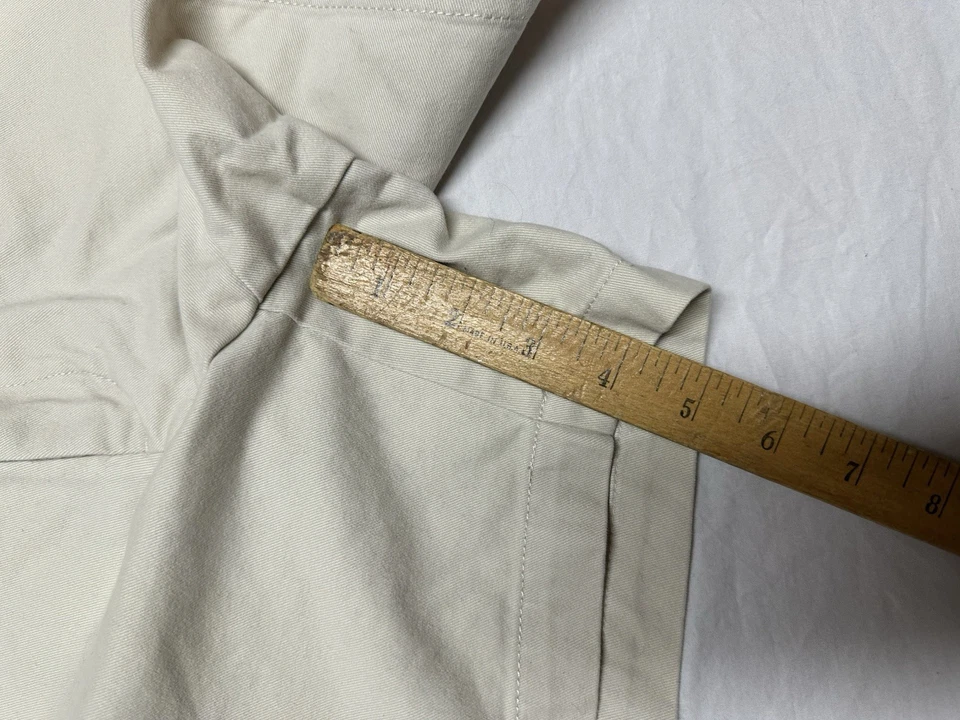 Ralph Lauren Sport Womens Shorts 8 Khaki Flat Front Chino Outdoor - Image 4 of 4