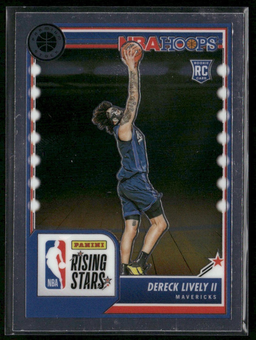 2023-24 Panini Nba Hoops Premium Stock - Rising Stars Dereck Lively #291 (RC)