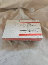 Wiremold 1546A Raceway and Raceway Boxes Legrand Single Receptical Box Gray