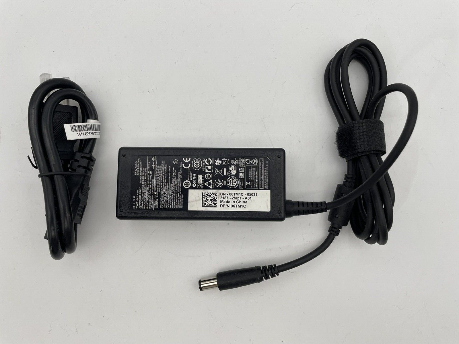 Genuine Dell 65W AC Adapter Charger - 19.5V 3.34A, 7.5mm Tip For Inspiron & Latitude Laptops 6 thumbnail image