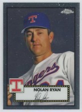 Nolan Ryan 2021 Topps Chrome Platinum Anniversary # 606 Texas Rangers