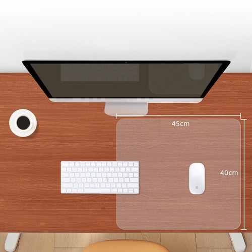 Transparent Glass Gaming Mouse Pad E-Sport Gamer Accessories Professional Mouse - Afbeelding 17 van 17