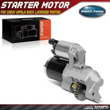 Starter Motor for Chevrolet Impala Buick LaCrosse Pontiac V8 5.3L 1.6KW CCW 22T
