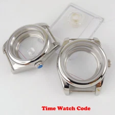 36/39mm Sapphire Watch Case Fit NH35 Miyota8215 DG2813 ETA2824 PT5000 Magnifier