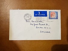 RHODESIA & NYASALAND COVER 1956 MARANDELLAS POSTMARK TO ENGLAND