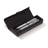 Schreibset / Bestehend Aus Kugelschreiber Und Rollerball / Farbe: Weiß
