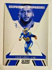 2021 Score Football Aaron Donald Game Face Insert #GF2 Rams