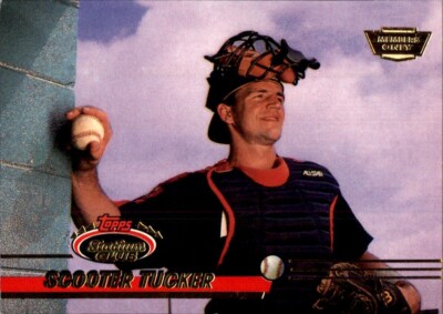 1993 Stadium Club MEMBERS ONLY PARALLEL #488 Scooter Tucker HOUSTON ASTROS