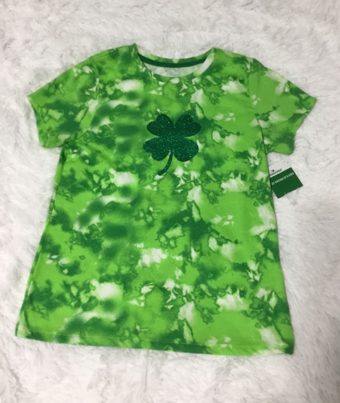Way To Celebrate St. Patricks Day Regular discount Max 48% OFF Green Shirt Sleeve Size Short