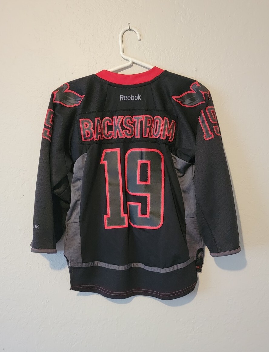 Reebok Nicklas Backstrom Washington Capitals Black Ice Alt