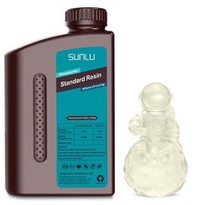 3D Printer Resin 1Kg, Fast Curing Standard 3D Resin for LCD DLP SLA 3D Printers,