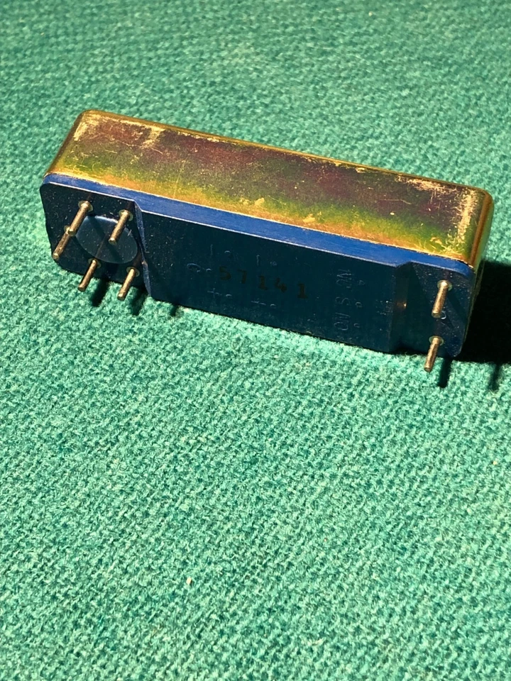 Reed Relay, two-coils, both latching, SPDT Mercury wetted, 12VDC - Image 2 of 3